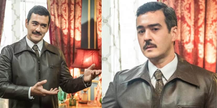 Marcos Veras atuando em 'Além da Ilusão', novela da Globo (Reprodução: Globo) Marcos Veras atuando em 'Além da Ilusão', novela da Globo (Reprodução: Globo)