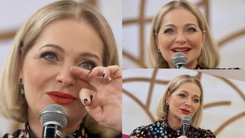 Alexandra Richter no Encontro com Patrícia Poeta (Foto: Reprodução/Montagem) Alexandra Richter no Encontro com Patrícia Poeta (Foto: Reprodução/Montagem)