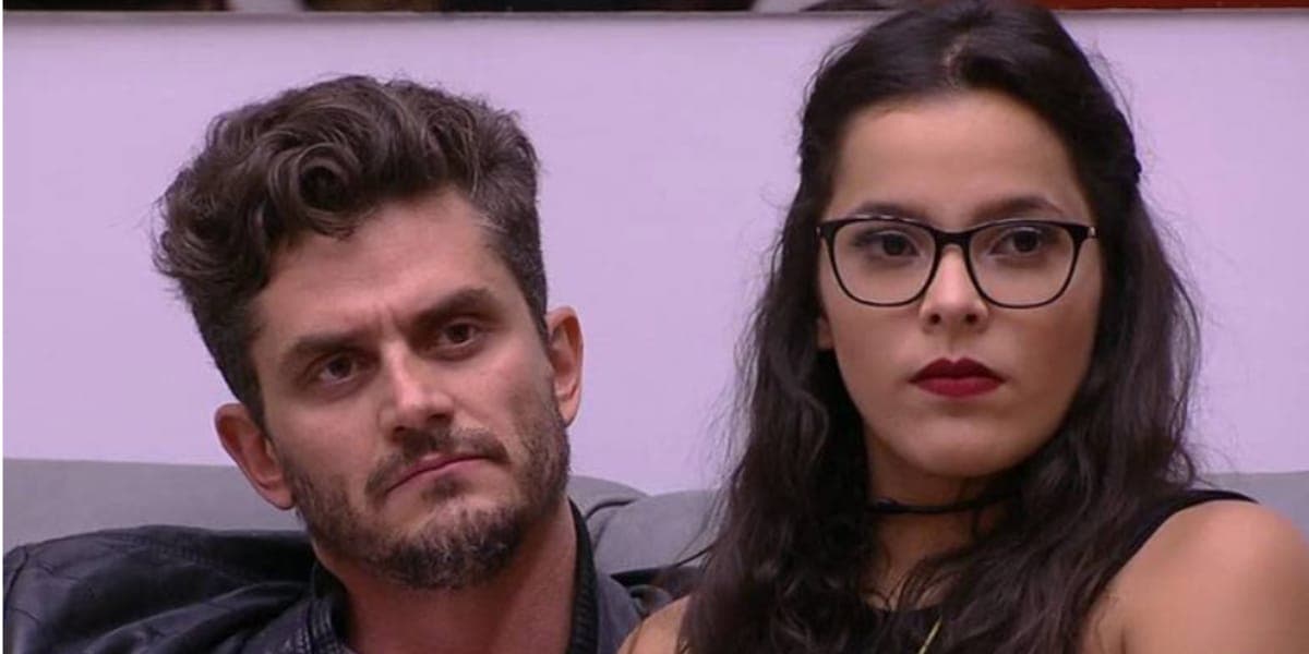 Marcos Harter e Emily Araújo durante o BBB 17 (Reprodução: Globo) Marcos Harter e Emily Araújo durante o BBB 17 (Reprodução: Globo)