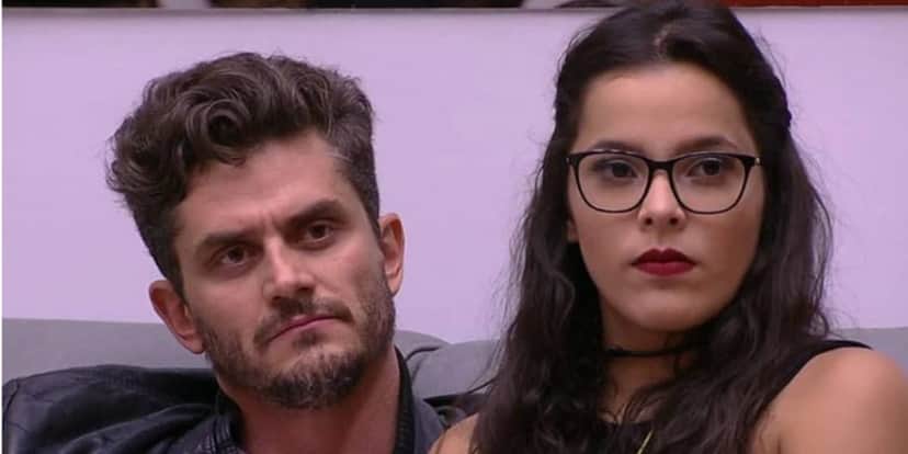 Marcos Harter e Emily Araújo durante o BBB 17 (Reprodução: Globo) Marcos Harter e Emily Araújo durante o BBB 17 (Reprodução: Globo)
