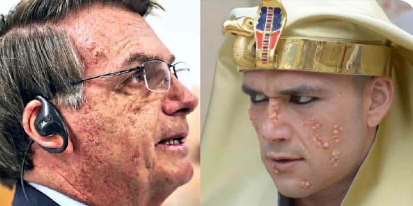 Sérgio Marone compara Jair Bolsonaro com praga do Egito em suas redes sociais (Reprodução: Twitter) Sérgio Marone compara Jair Bolsonaro com praga do Egito em suas redes sociais (Reprodução: Twitter)