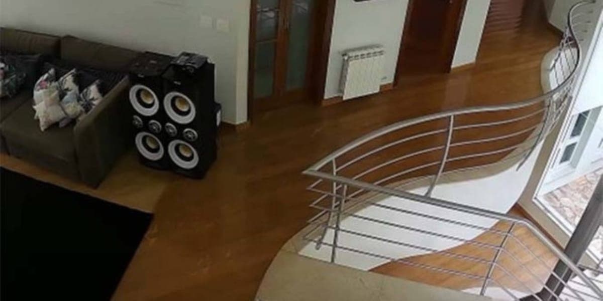 Sala no andar superior (Foto: Instagram) Sala no andar superior (Foto: Instagram)
