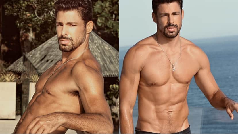 Cauã Reymond esbanjando sensualidade Cauã Reymond esbanjando sensualidade