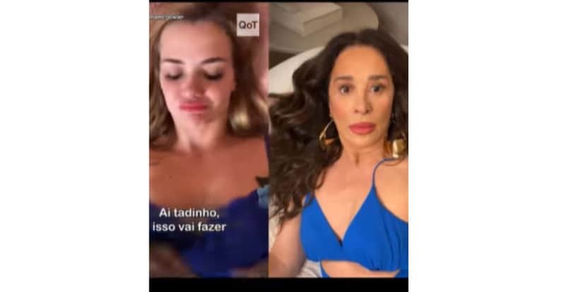 Claudia Raia e Marcela Mc Gowan Claudia Raia e Marcela Mc Gowan