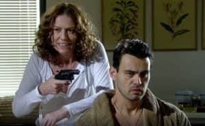 Flora e Zé Bob no final da novela (Foto: Reprodução / Globo) Flora e Zé Bob no final da novela (Foto: Reprodução / Globo)