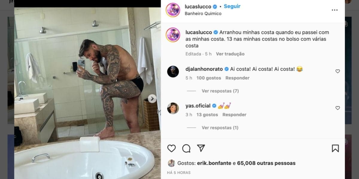 Lucas Lucco encanta Lucas Lucco encanta