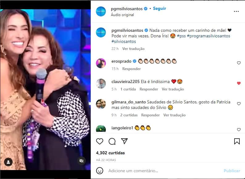 Patrícia Abravanel se declara a mãe, Íris Abravanel - Foto: Reprodução Patrícia Abravanel se declara a mãe, Íris Abravanel - Foto: Reprodução