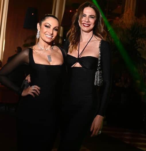 Patrícia Poeta e Luciana Gimenez em Baile de Gala (Foto: Reprodução) Patrícia Poeta e Luciana Gimenez em Baile de Gala (Foto: Reprodução)