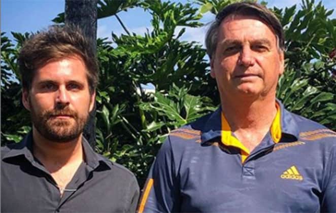 Thiago Gagliasso e Jair Bolsonaro (Foto: Reprodução) Thiago Gagliasso e Jair Bolsonaro (Foto: Reprodução)