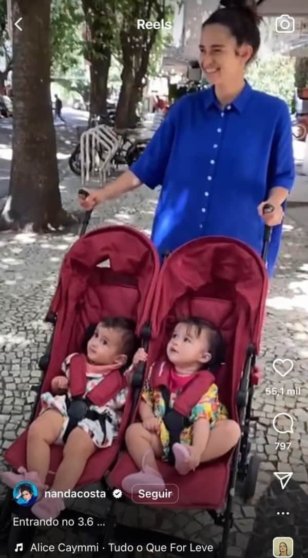 Nanda Costa exibe foto rara das filhas e beleza das gêmeas surpreendem - Foto: Reprodução Nanda Costa exibe foto rara das filhas e beleza das gêmeas surpreendem - Foto: Reprodução