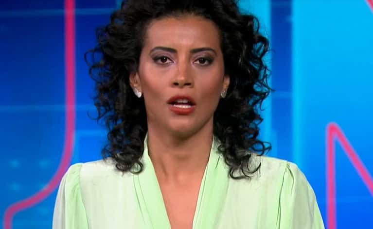 Aline Midlej comandou o Jornal Nacional Aline Midlej comandou o Jornal Nacional