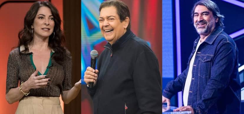 Ana Paula Padrão, Faustão e Zeca Camargo representam os programas que elevaram a audiência da Band no horário nobre Ana Paula Padrão, Faustão e Zeca Camargo representam os programas que elevaram a audiência da Band no horário nobre