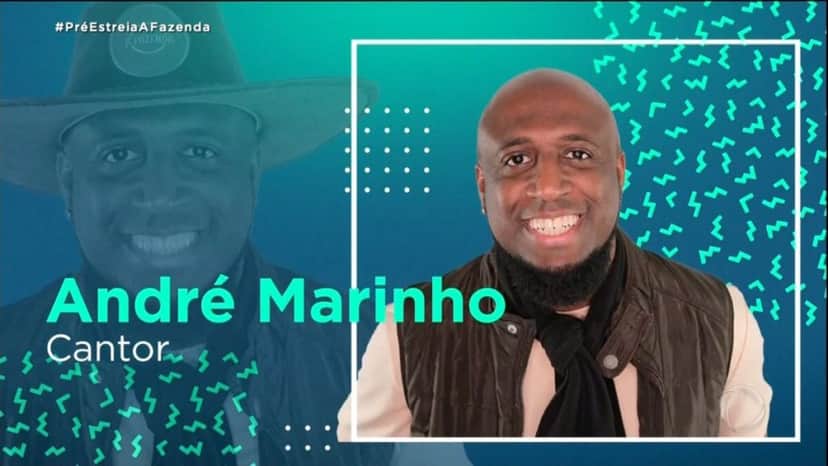 André Marinho foi confirmado em A Fazenda 14 na última segunda feira André Marinho foi confirmado em A Fazenda 14 na última segunda feira