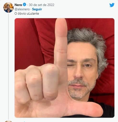 O ator global Alexandre Nero anuncia voto nas redes sociais e faz desabafo corajoso - Foto: Reprodução Twitter O ator global Alexandre Nero anuncia voto nas redes sociais e faz desabafo corajoso - Foto: Reprodução Twitter