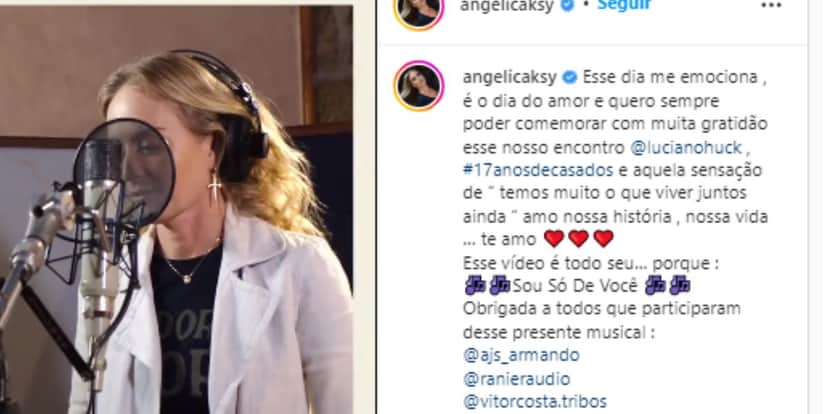 Angélica preparou uma mega surpresa para Huck; Confira Angélica preparou uma mega surpresa para Huck; Confira