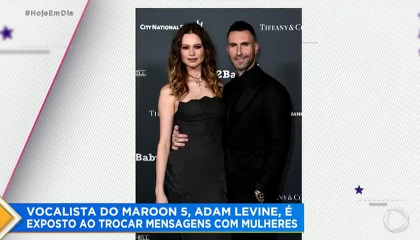 Diário das Celebridades comentou acusações de traição do cantor Adam Levine Diário das Celebridades comentou acusações de traição do cantor Adam Levine