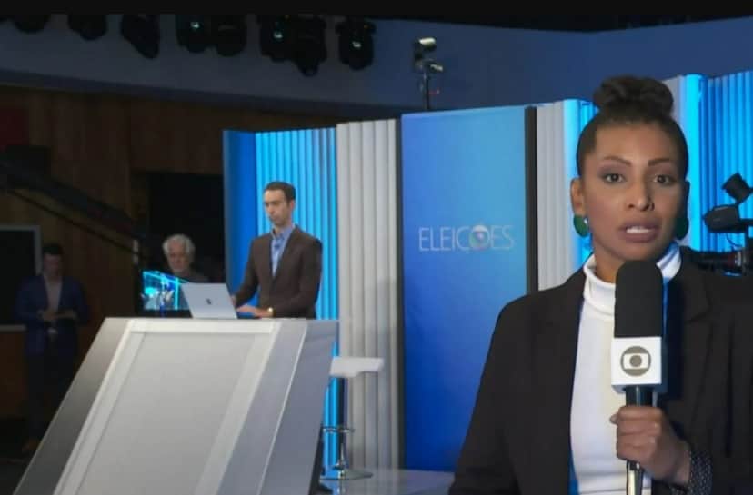 Globo usou o estúdio do Encontro para realizar o debate entre os candidatos ao governo de São Paulo Globo usou o estúdio do Encontro para realizar o debate entre os candidatos ao governo de São Paulo