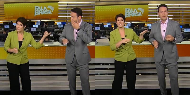 Mariana Godoy e Edu Ribeiro fizeram uma dancinha para falarem sobre a importância da vacinação infantil Mariana Godoy e Edu Ribeiro fizeram uma dancinha para falarem sobre a importância da vacinação infantil