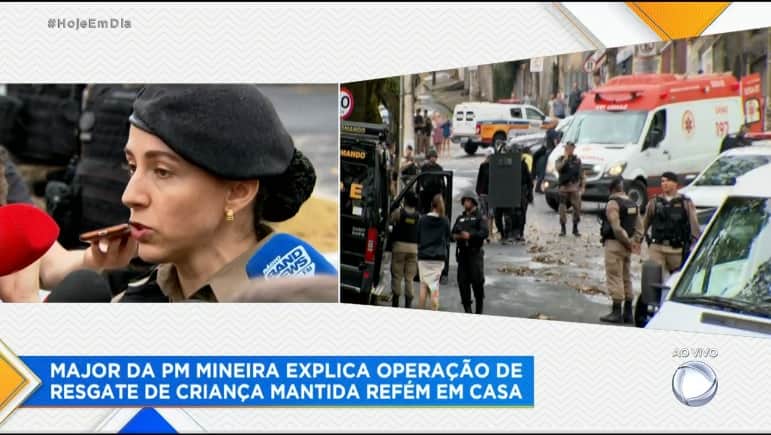 Record mostrou a Major da PM falando sobre a operação que resgatou uma criança do espectro autista em Minas Gerais Record mostrou a Major da PM falando sobre a operação que resgatou uma criança do espectro autista em Minas Gerais