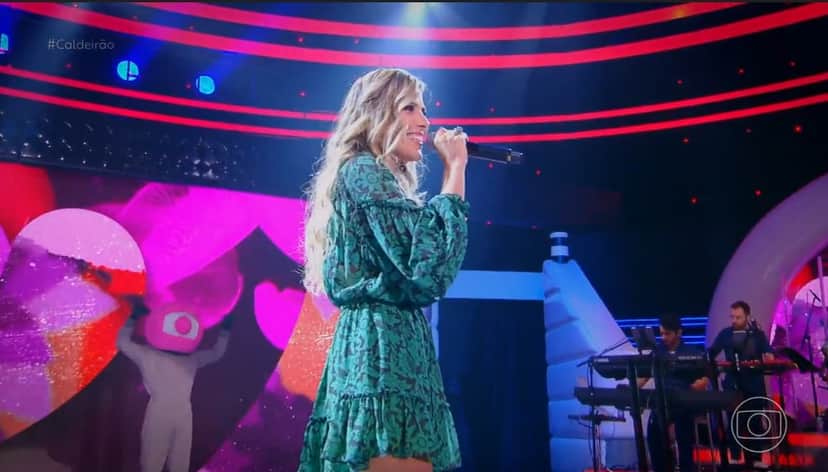 Wanessa Camargo esteve no Caldeirão do Mion no último sábado Wanessa Camargo esteve no Caldeirão do Mion no último sábado