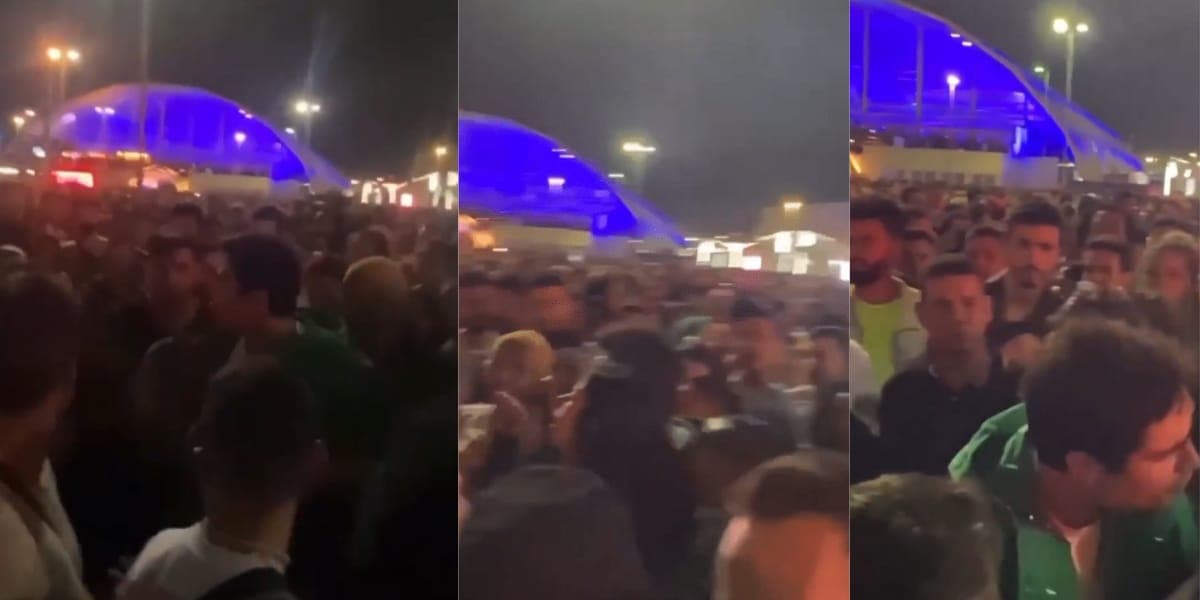 Danilo Mesquita aparece em vídeo no festival brigando com uma mulher para defender sua namorada (Reprodução: Instagram) Danilo Mesquita aparece em vídeo no festival brigando com uma mulher para defender sua namorada (Reprodução: Instagram)