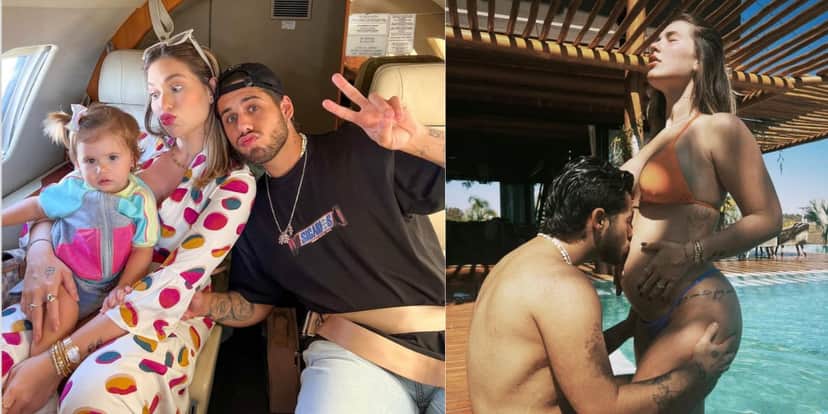 Zé Felipe e sua família, Virgínia Fonseca, Maria Alice, e no aguardo da Maria Flor (Reprodução: Instagram) Zé Felipe e sua família, Virgínia Fonseca, Maria Alice, e no aguardo da Maria Flor (Reprodução: Instagram)