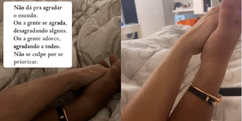 Poliana Rocha compartilha momento com Leonardo e manda recado aos seus seguidores (Reprodução: Instagram) Poliana Rocha compartilha momento com Leonardo e manda recado aos seus seguidores (Reprodução: Instagram)