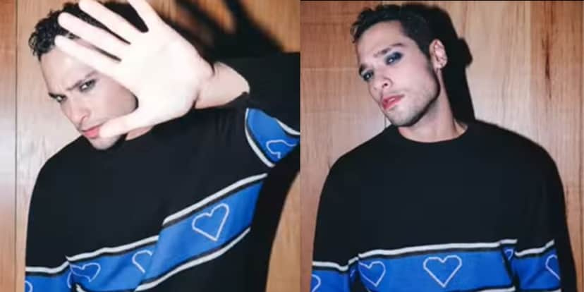 Bruno sofre preconceito após aparecer maquiado em fotos (Reprodução: Instagram) Bruno sofre preconceito após aparecer maquiado em fotos (Reprodução: Instagram)