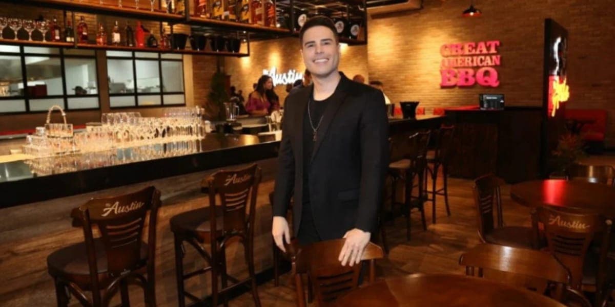 Restaurante de 700m² do jornalista Luiz Bacci (Reprodução: Instagram) Restaurante de 700m² do jornalista Luiz Bacci (Reprodução: Instagram)