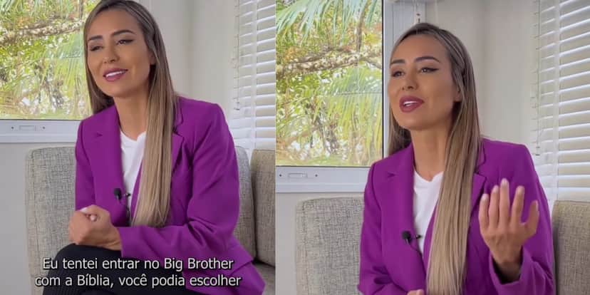 Letícia Santiago revela que foi barrada ao tentar entrar com bíblia no BBB (Reprodução: Instagram) Letícia Santiago revela que foi barrada ao tentar entrar com bíblia no BBB (Reprodução: Instagram)