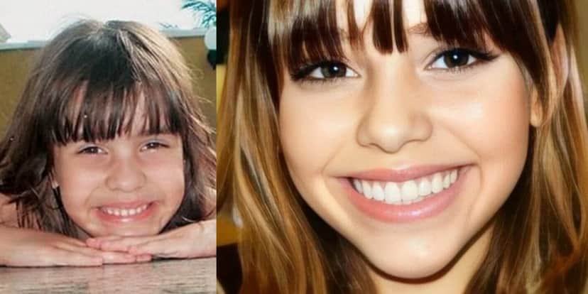 Isabella Nardoni quando foi assassinada/ como estaria hoje, com 19 anos (Foto: Reprodução/Montagem) Isabella Nardoni quando foi assassinada/ como estaria hoje, com 19 anos (Foto: Reprodução/Montagem)