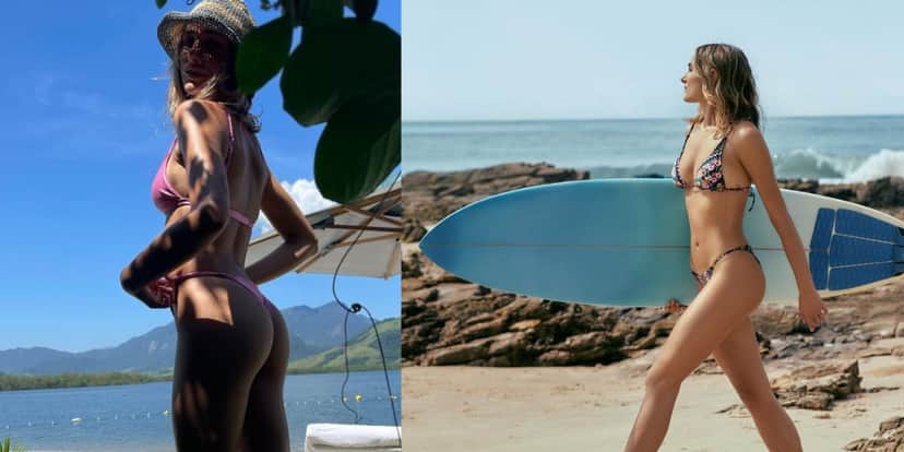 Sasha Meneghel esbanja seu físico nas praias (Reprodução: Instagram) Sasha Meneghel esbanja seu físico nas praias (Reprodução: Instagram)