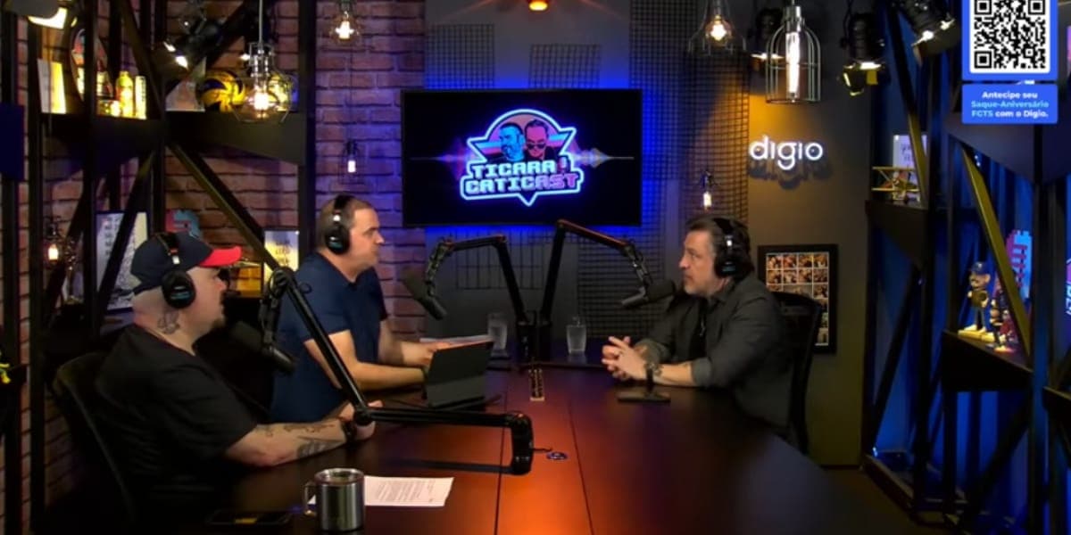 Rick Bonadio psrticipou do podcast 'Ticaraticast' e falou sobre barraco nos bastidores da banda Rouge (Reprodução: Youtube) Rick Bonadio psrticipou do podcast 'Ticaraticast' e falou sobre barraco nos bastidores da banda Rouge (Reprodução: Youtube)