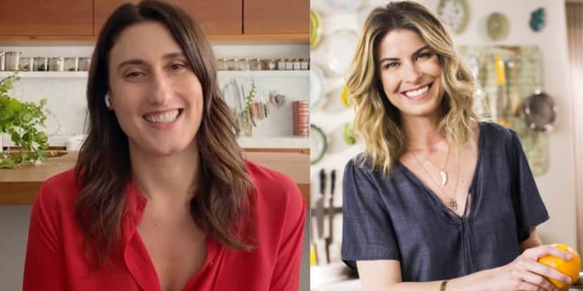 Paola Carosella e Rita Lobo (Reprodução: montagem TV Foco) Paola Carosella e Rita Lobo (Reprodução: montagem TV Foco)