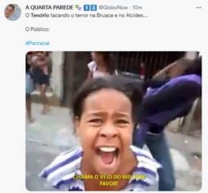 Pantanal - Tenório (Murilo Benício) molesta Alcides (Juliano Cazarré) e Brasil para em choque; audiência da novela explode (Foto: Reprodução / Twitter) Pantanal - Tenório (Murilo Benício) molesta Alcides (Juliano Cazarré) e Brasil para em choque; audiência da novela explode (Foto: Reprodução / Twitter)