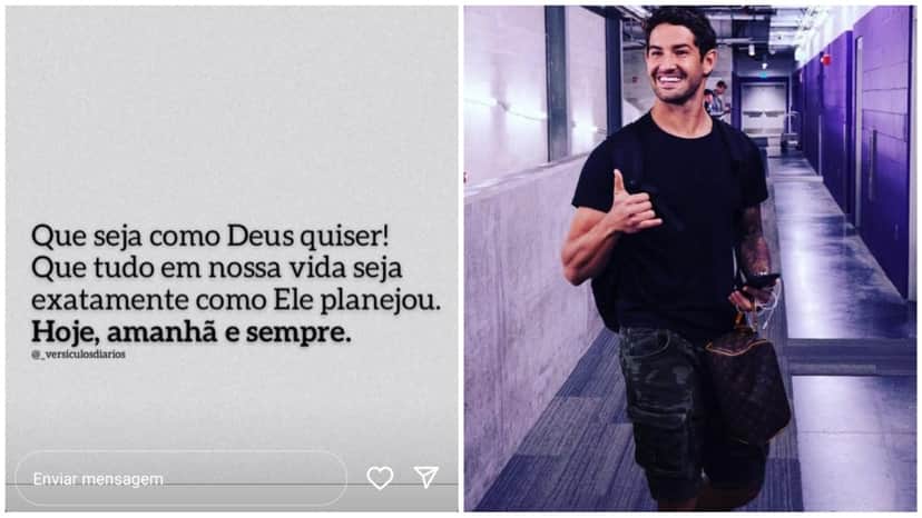 Alexandre Pato, marido de Rebeca Abravanel, publica mensagem enigmática sobre Deus nas redes sociais Alexandre Pato, marido de Rebeca Abravanel, publica mensagem enigmática sobre Deus nas redes sociais