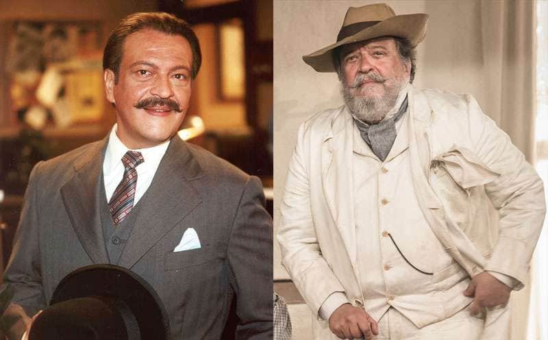 Antes e depois dos atores de O Cravo e a Rosa (Imagem: Montagem) Antes e depois dos atores de O Cravo e a Rosa (Imagem: Montagem)