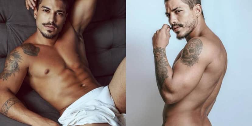 O ator Douglas Sampaio em fotos sensuais - Foto: Reprodução O ator Douglas Sampaio em fotos sensuais - Foto: Reprodução