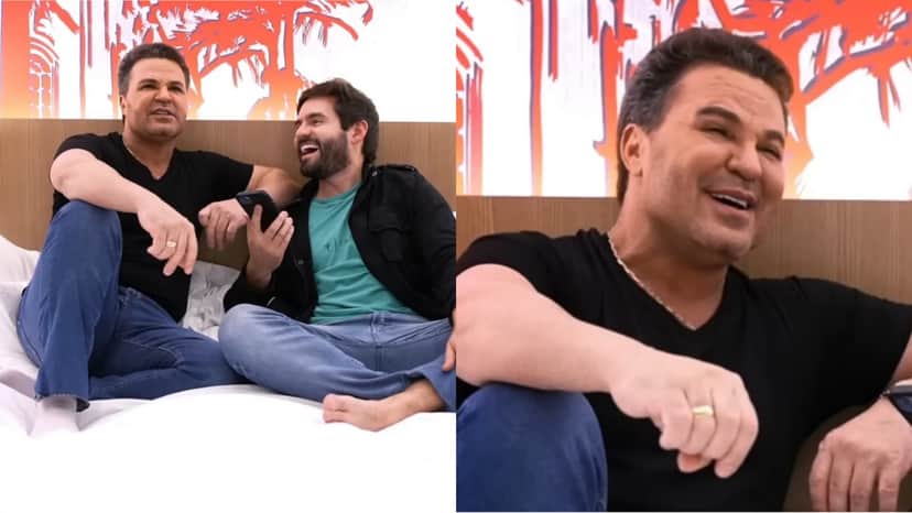 Na cama com Eduardo Costa, youtuber faz 50 perguntas em 5 minutos e tira confissões do sertanejo Na cama com Eduardo Costa, youtuber faz 50 perguntas em 5 minutos e tira confissões do sertanejo