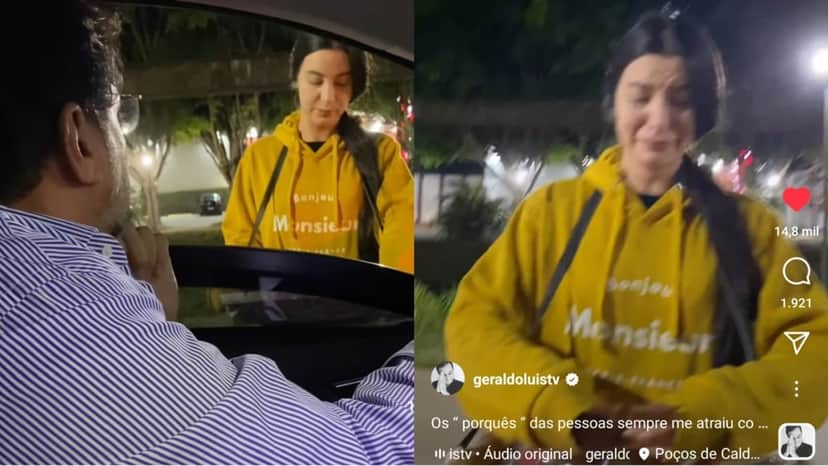 Geraldo Luís aborda moça vendendo doces no semáforo e a ajuda financeiramente Geraldo Luís aborda moça vendendo doces no semáforo e a ajuda financeiramente