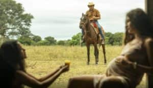 Juma (Alanis Guillen) vai fazer de tudo para ter o filho da forma que deseja em Pantanal (Foto: Reprodução / Globo) Juma (Alanis Guillen) vai fazer de tudo para ter o filho da forma que deseja em Pantanal (Foto: Reprodução / Globo)