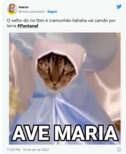 Internautas ficaram em polvorosa com sequência da entidade (Foto: Reprodução / Twitter) Internautas ficaram em polvorosa com sequência da entidade (Foto: Reprodução / Twitter)