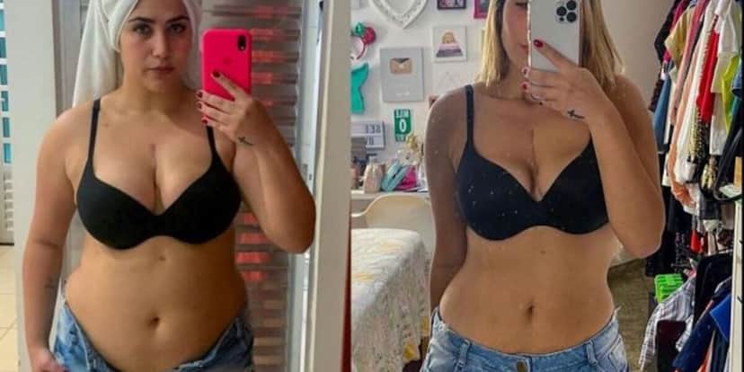 Antes e depois de Jéssica Beatriz Costa, realmente é impressionante (Foto Reprodução/Internet) Antes e depois de Jéssica Beatriz Costa, realmente é impressionante (Foto Reprodução/Internet)