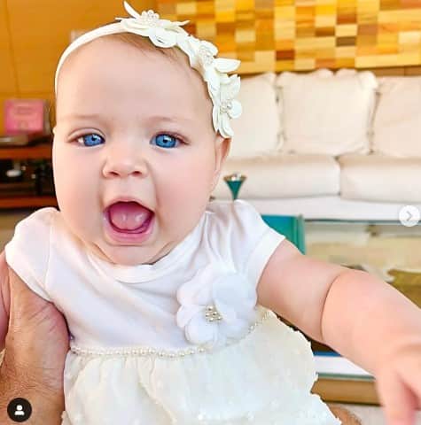 O ator Edson Celulari encantou o Brasil com a beleza da sua filha bebê, Chiara - Foto Reprodução Instagram O ator Edson Celulari encantou o Brasil com a beleza da sua filha bebê, Chiara - Foto Reprodução Instagram