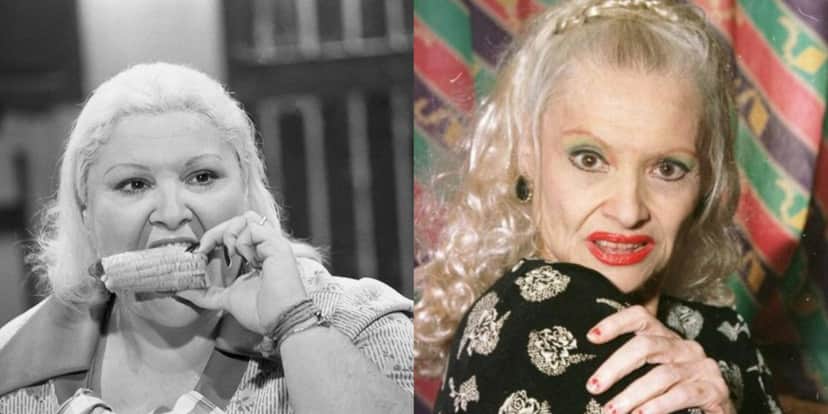 Wilza Carla como Dona Redonda e antes de morrer (Foto: Reprodução/TV Globo) Wilza Carla como Dona Redonda e antes de morrer (Foto: Reprodução/TV Globo)