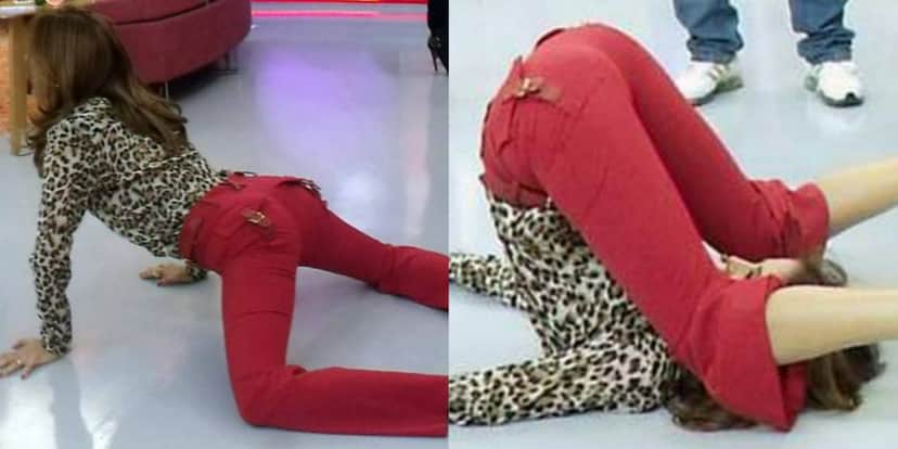 Ticiane Pinheiro dançou 'quadradinho de oito' no "Programa da Tarde" antes de divórcio com Roberto Justus (Foto: Reprodução/Record) Ticiane Pinheiro dançou 'quadradinho de oito' no "Programa da Tarde" antes de divórcio com Roberto Justus (Foto: Reprodução/Record)