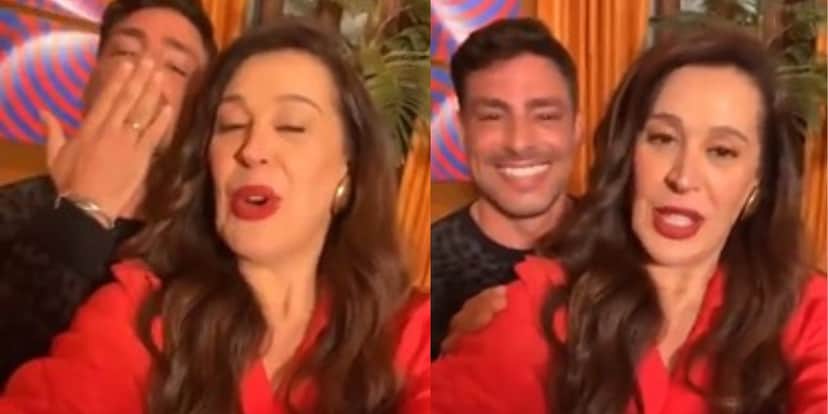 Claudia Raia reencotra Cauã Reymond, invade as redes sociais dele e se declara - Reprodução Claudia Raia reencotra Cauã Reymond, invade as redes sociais dele e se declara - Reprodução