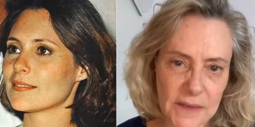 Elizabeth Savalla antes e atualmente - Foto Reprodução Elizabeth Savalla antes e atualmente - Foto Reprodução
