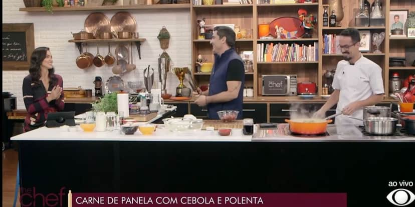 Edu Guedes promove estreia de Jaqueline Ciocci no The Chef Edu Guedes promove estreia de Jaqueline Ciocci no The Chef