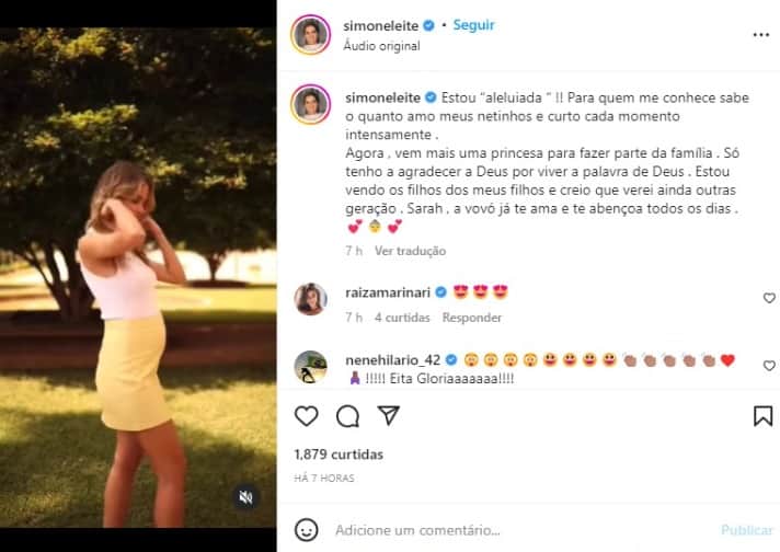Carol Dias está grávida de sua segunda filha com Kaká (Foto: Reprodução/Instagram) Carol Dias está grávida de sua segunda filha com Kaká (Foto: Reprodução/Instagram)